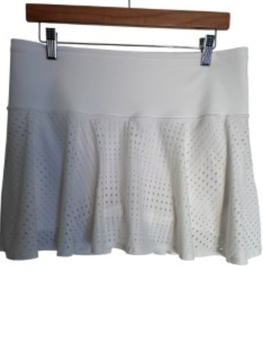 Athleta A-Game 14in White Tennis Skort Large